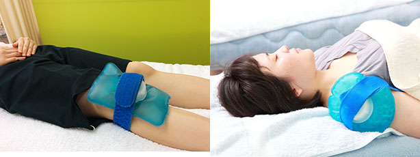 施術の流れ6アイシング