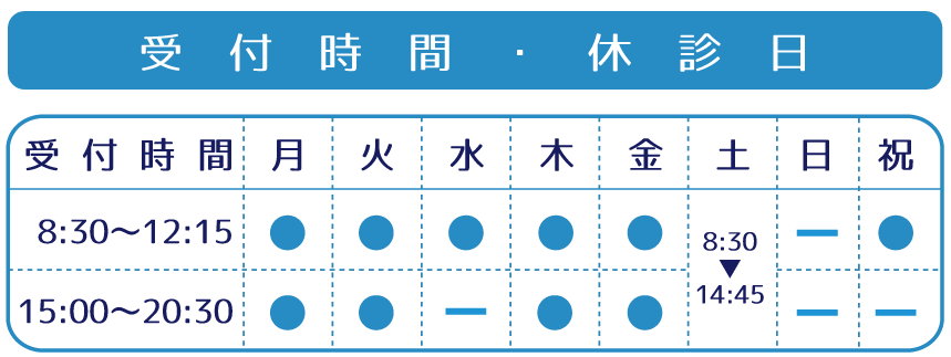 保谷のおおぞら整骨院 21時まで診療。保谷駅徒歩５分